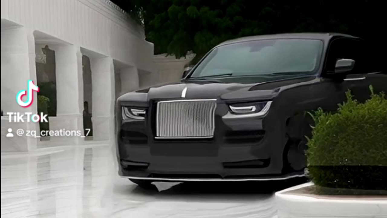 Rolls Royce with ai edit