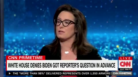 Maggie Haberman engages in What-Aboutism regarding Biden's Reporter Pocketcard 'Cheat Sheet'.