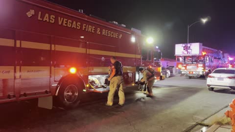 Fourth of July house fire on W. Jefferson St. in Las Vegas