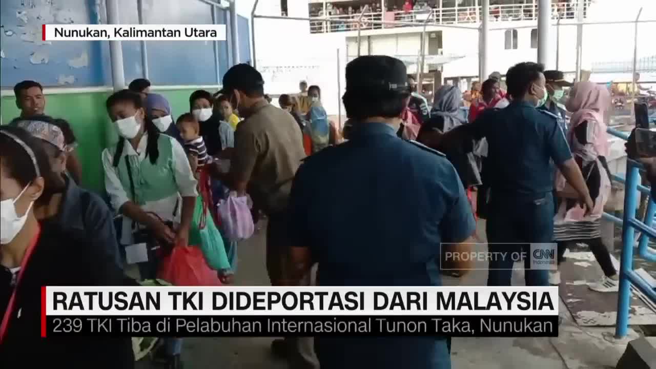 Ratusan TKI Dideportasi dari Tawau Malaysia Karena Tak Memiliki Paspor