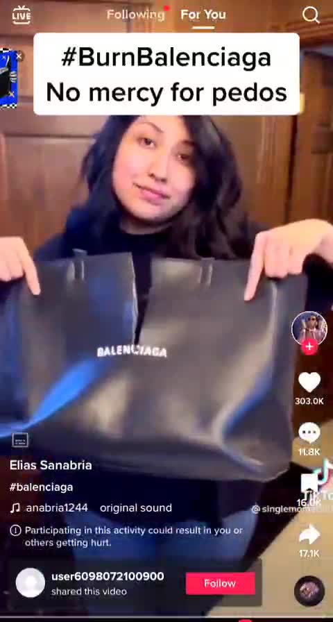 #BurnBalenciaga #BurnBaalenciaga
