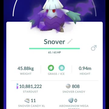 Pokémon GO-Shadow Snover