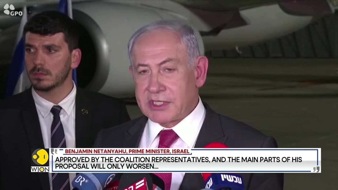 President's proposal will worsen the whole situation:Netanyahu