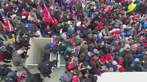 Jan 6th - Trump Supporters Stop "Actors" From Breaking Windows