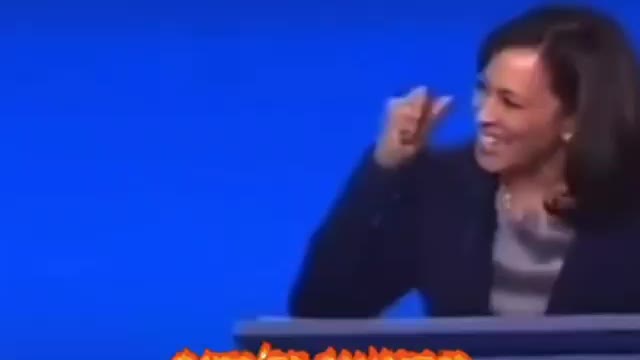 Where did she come from i mean harris like just see yourself