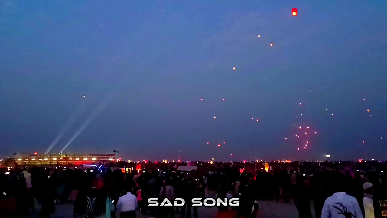 Sad Lofi Song/ফানুস উৎসব/Lantern Festival..🥀🥰