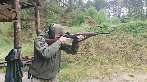 M1 Carbine shooting