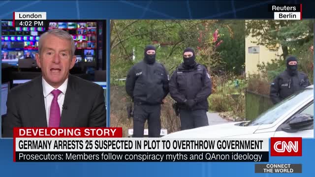 Police foil QAnon-inspired plot to overthrow German government