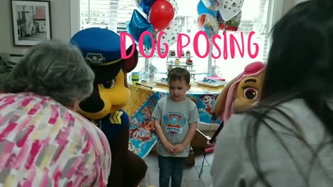 #chasecosplay #skyecosplay #fyt #chase #skye #pawpatrolcosplay #dogpose #kidspartyexperts