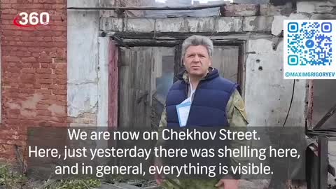 From the site of the recent shelling in the Petrovsky