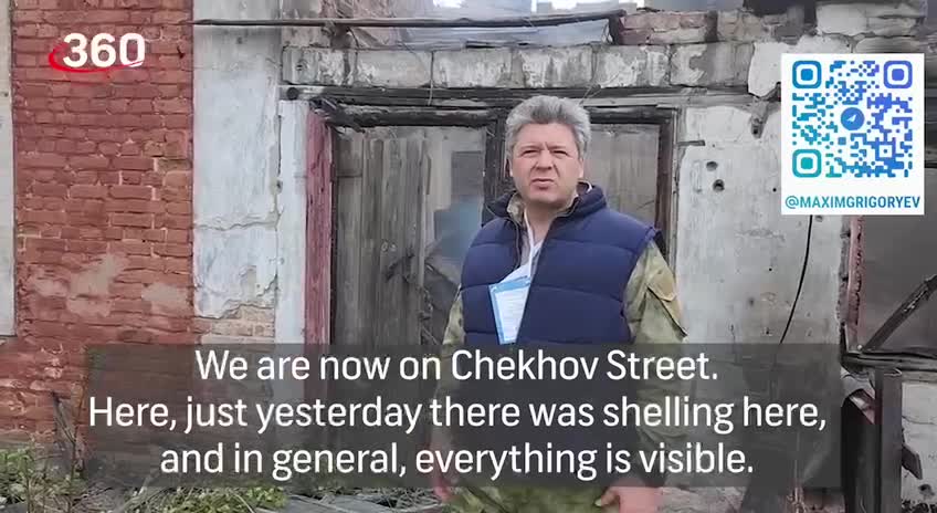 From the site of the recent shelling in the Petrovsky