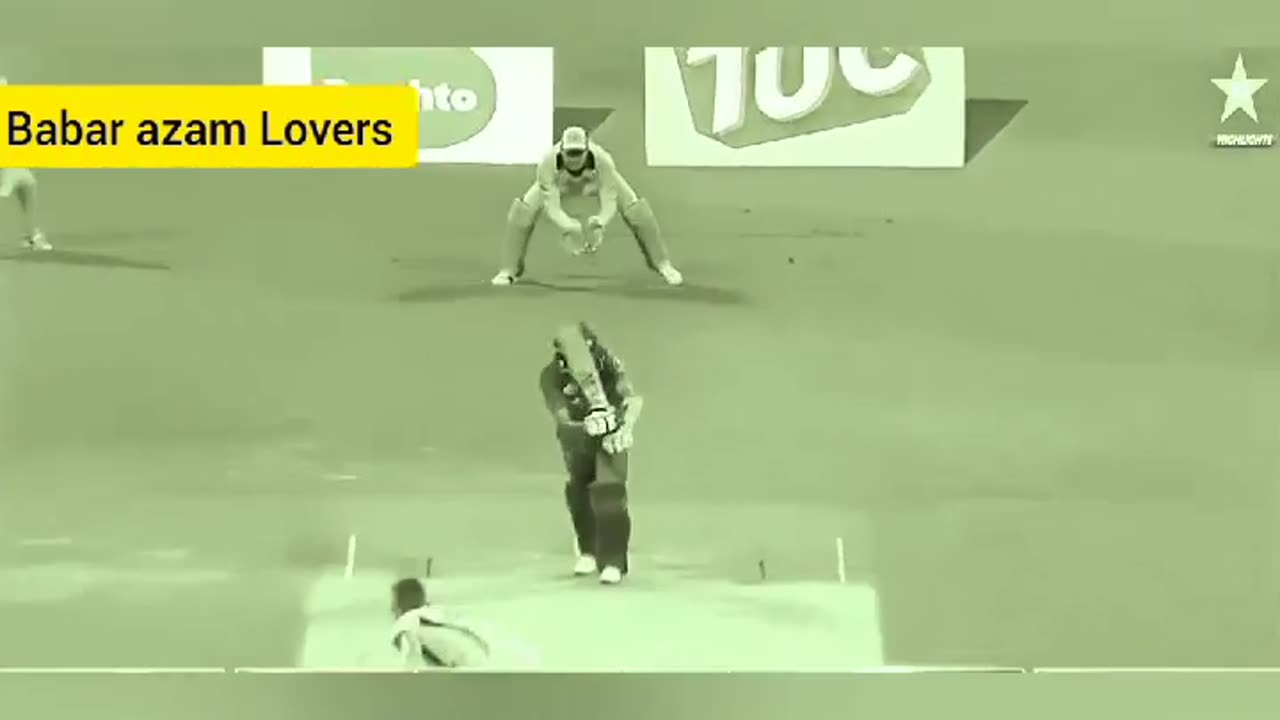 Babar Azam shot