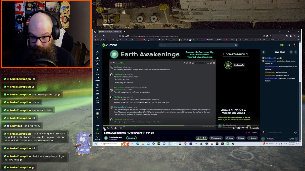 Listening To The Craziest Things Flat Earthers Believe Part 77