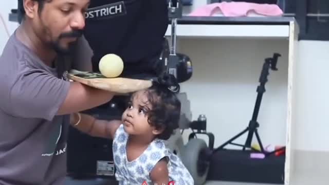 handicapped father and daughter👩‍🦼🙍👩‍🦼