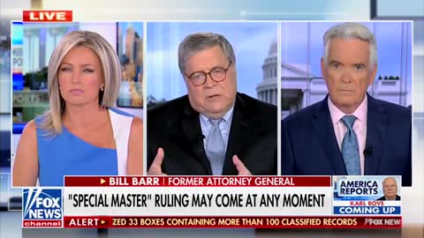 Bill Barr comments on the raid on Mar-a-Lago.