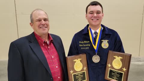 Holdrege FFA’s Grady Johnson named American Star Farmer