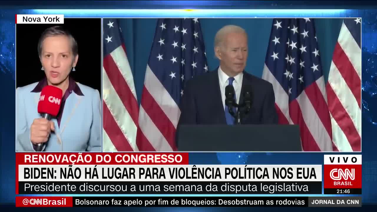 Não há lugar para a violência política nos Estados Unidos | JORNAL DA CNN