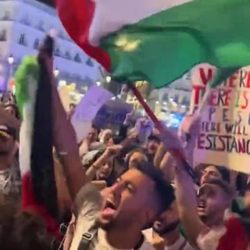 Madrid: Saddam-Hussein-Anhänger demonstrieren gegen Israel