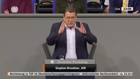 Stephan Brandner Rede vom 22.02.2024 (2) – Bundesverfassungsgerichtsgesetz - elektron. Rechtsverkehr