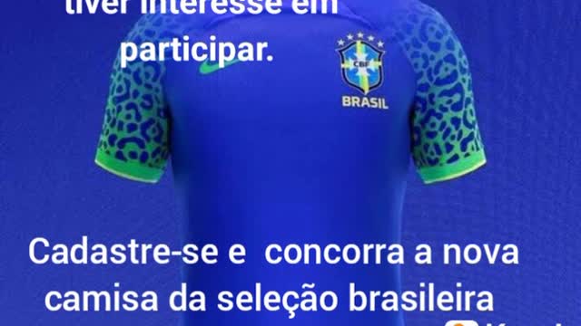 shirt of the Brazilian team