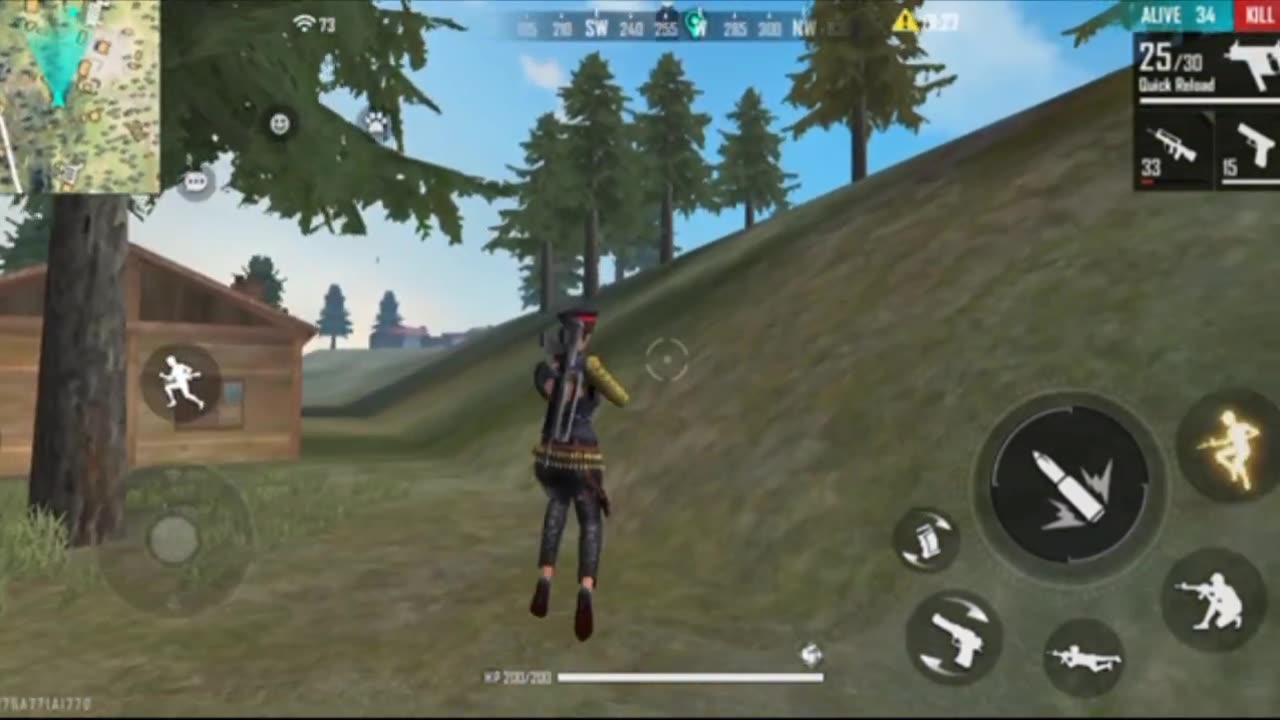 Playing Free Fire 1st Time Free Fire Free Fire Gaming Angry Bird