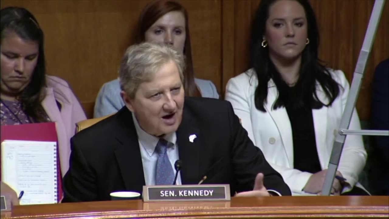 John Kennedy NUKES Energy Sec For Climate Change Plan