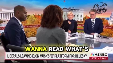 MSNBC Meltdown over X