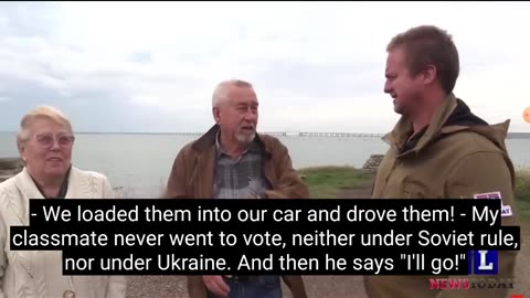 Ukraine war - People were happy to vote on referendum to join Russia