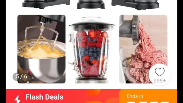 Stand Mixer ,1500W 8 Speed Tilt-Head Kitchen Food Mixer