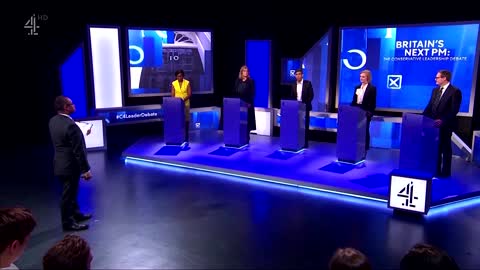 Britain's PM hopefuls clash in leadership debate