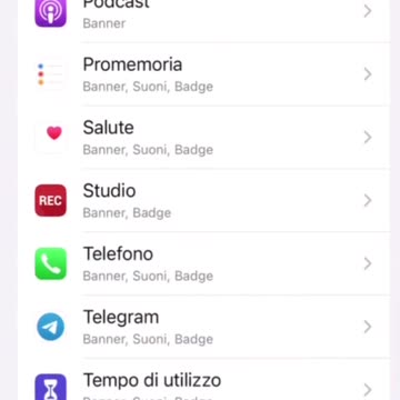 How switch off t alert
