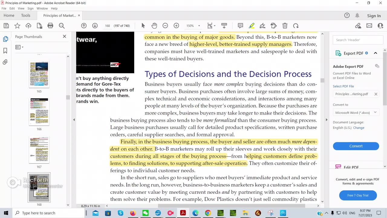 7/28/2023 Principles of Marketing: Business Markets and Business Buyer Behavior