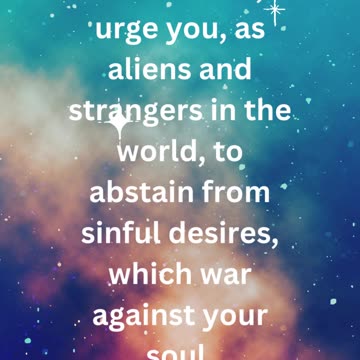 #shorts #bible #Verse #for #today 1 Peter 2:11