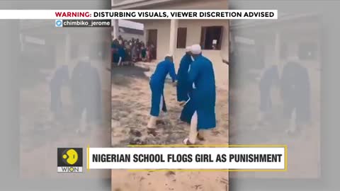 Girl flogged for drinking alcohol