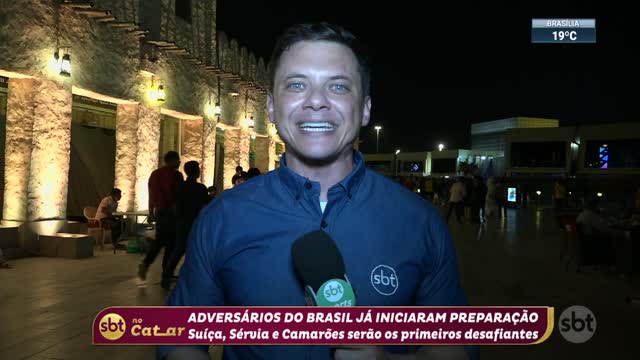 Adversários do Brasil já iniciaram preparação para Copa do Mundo | SBT Brasil