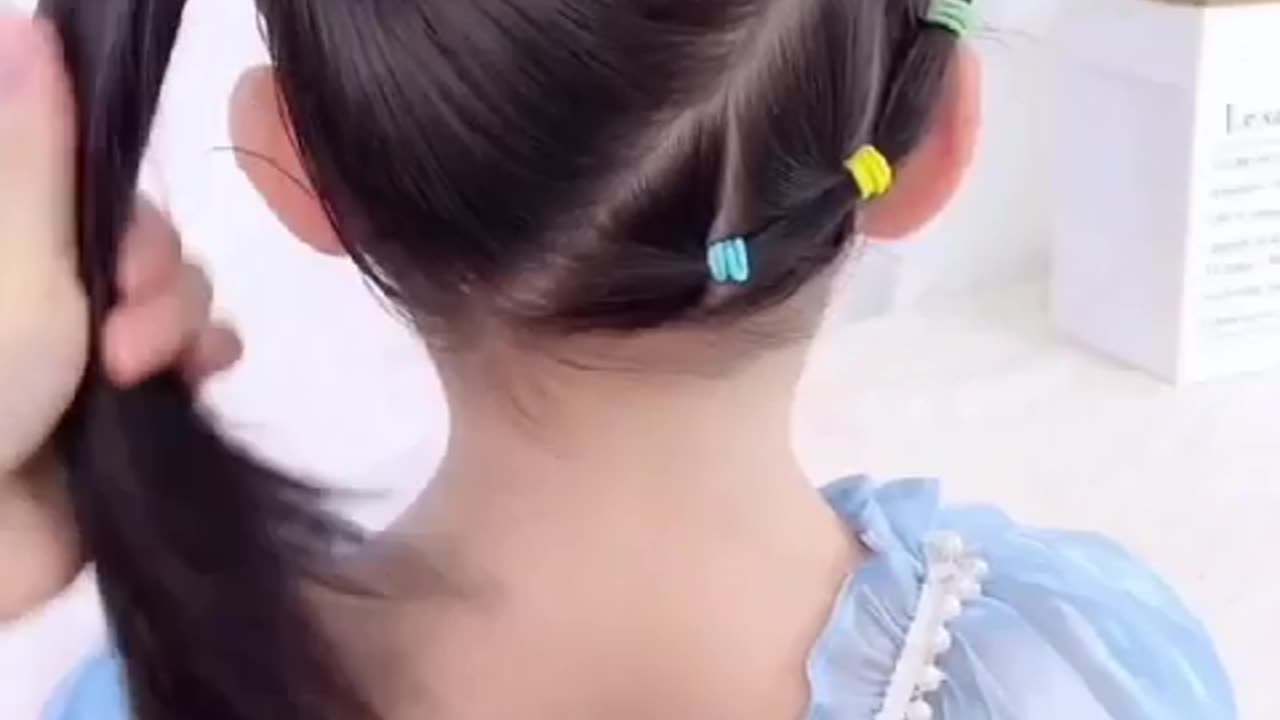 Simple Baby Hair Style