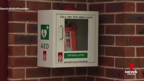 In Melbourne, Australia, defibrillators have begun to be installed near homes