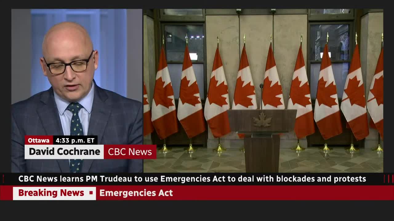 Trudeau invokes Emergencies Act for first time ever in response to protests