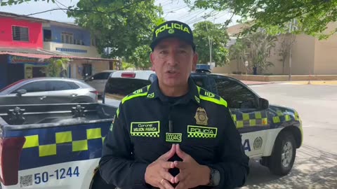 Policía sobre abatido en El Espinal