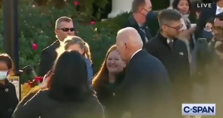 FLASHBACK: Little Girl Pulls Karate Move On Biden When He Tries to Touch Her - This Is How It's Done