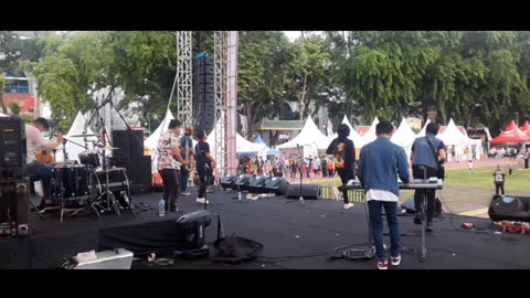 AIM THE END MDN - KANGEN [SAMMY COVER] at LAPANGAN BENTENG MEDAN