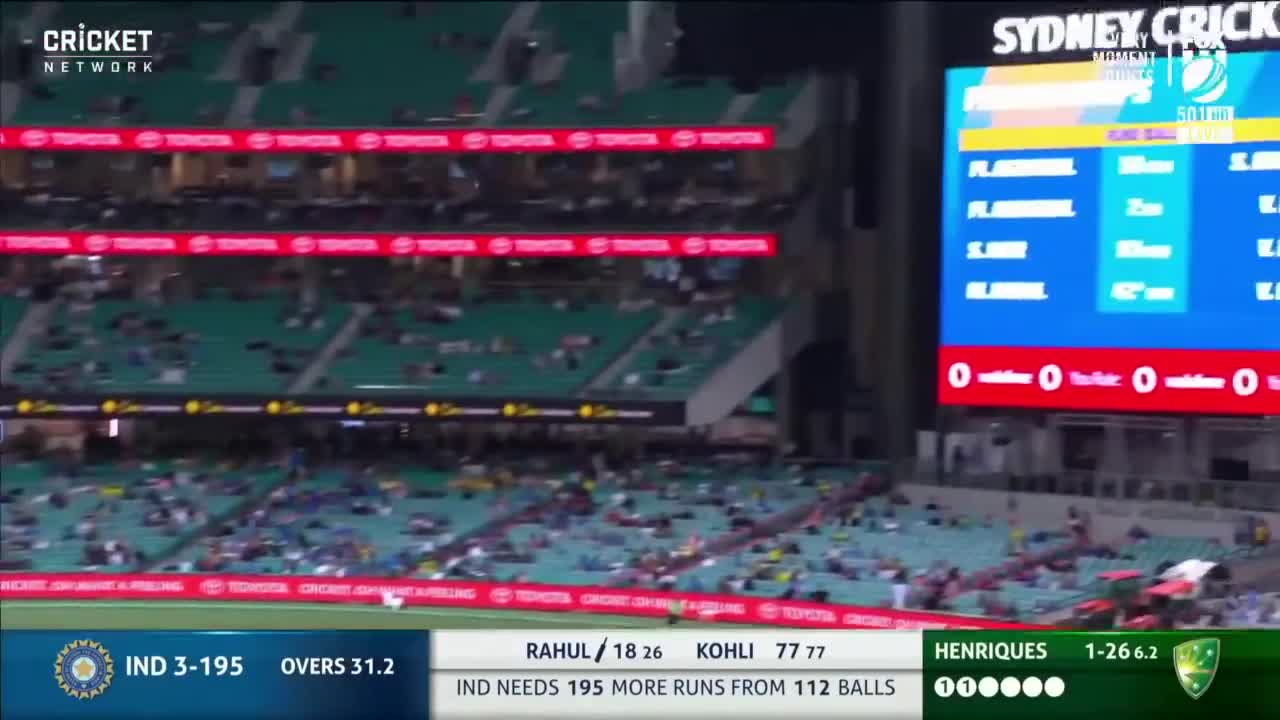 Rahul strikes five sixes in entertaining knock _ Dettol ODI Series 2020