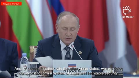 Putin says Russia is ready to be the guarantor of security & stability in Asia