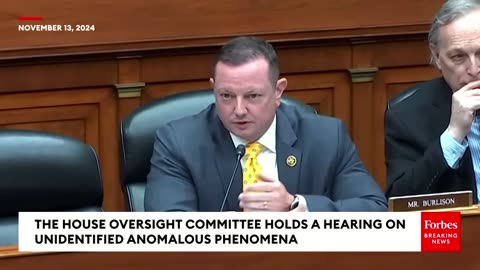 'Is It Multiple Types Of Creatures?': Burlison Presses Witness On DoD's 'Possession' Of Alien Bodies