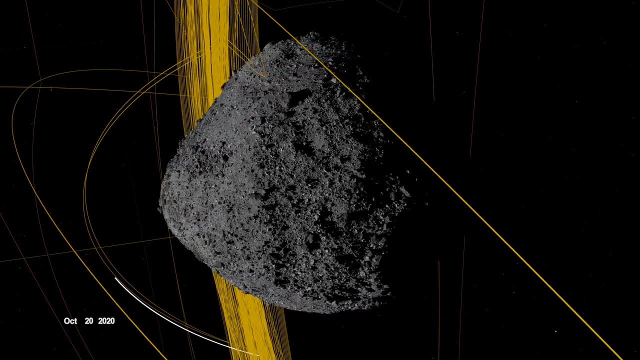 OSIRIS-Rex Slings Orbital Web Around Asteroid to Capture Sample