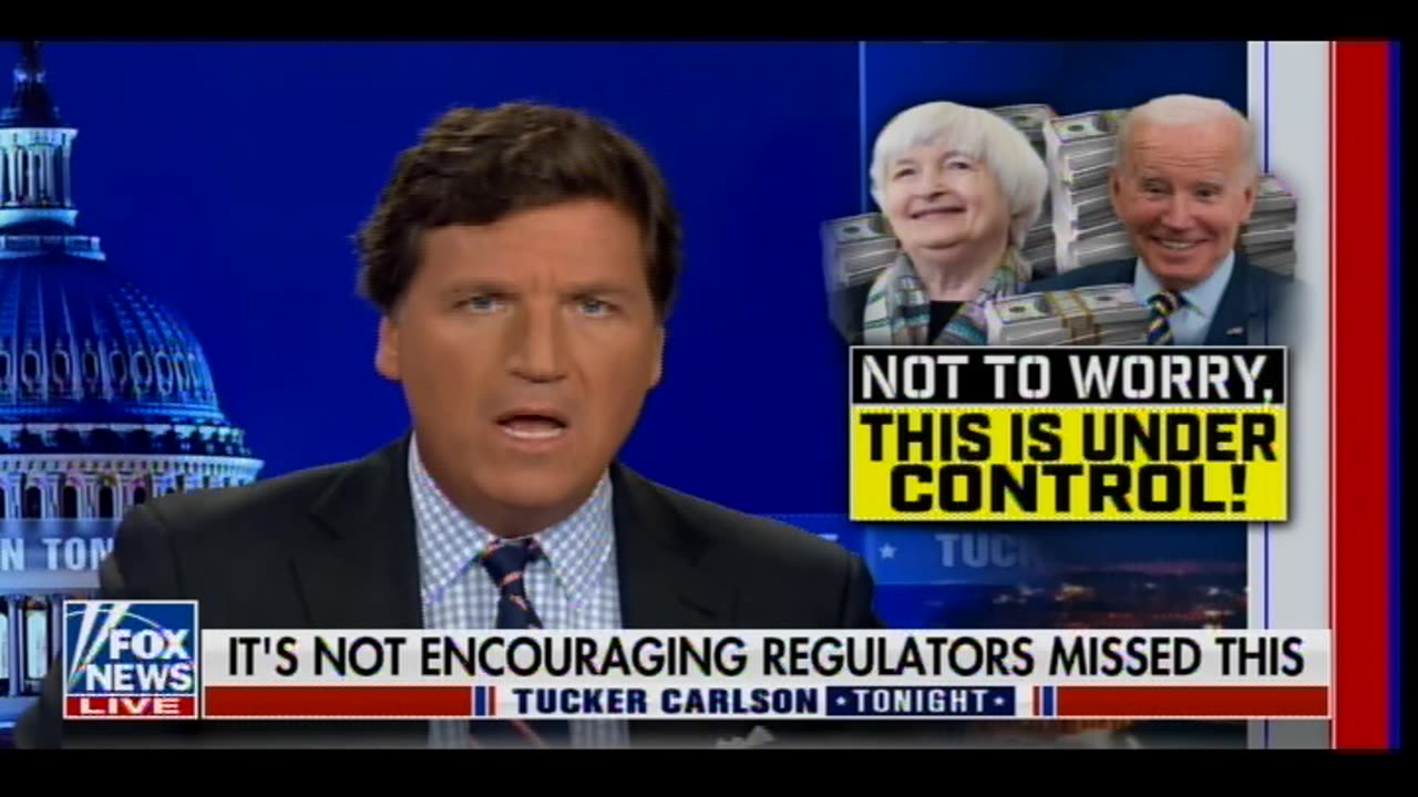 Tucker Carlson on Banking Crisis: "If Americans Don't Speak Out It Will Mean Digital Currency