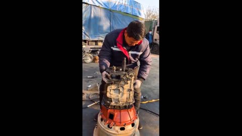 The gearbox is easy to install.