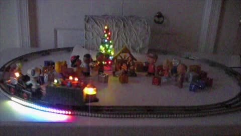 Testing Home-Built Train-Following LED Technique