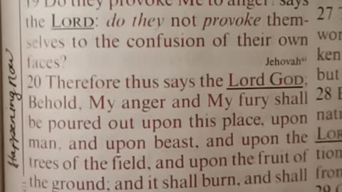 Pit 🛑 stop Jeremiah 7, part 4.