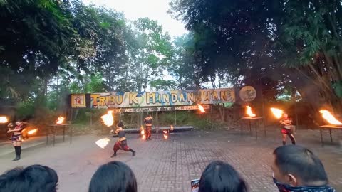 Davao Crocodile Park Fire Dance